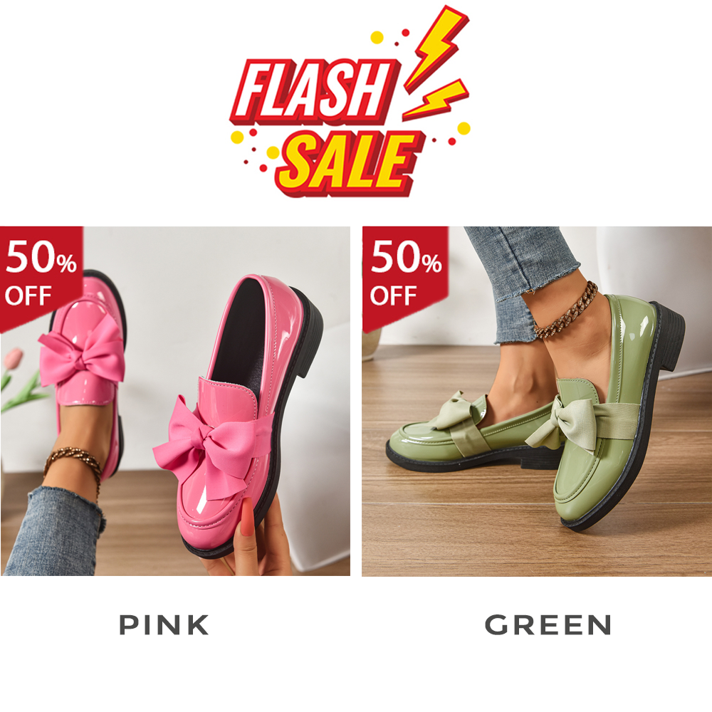 Women's anti-slip round toe slip-on loafers Rated