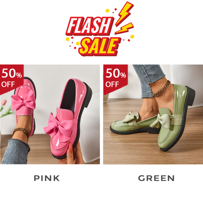 Women's anti-slip round toe slip-on loafers Rated