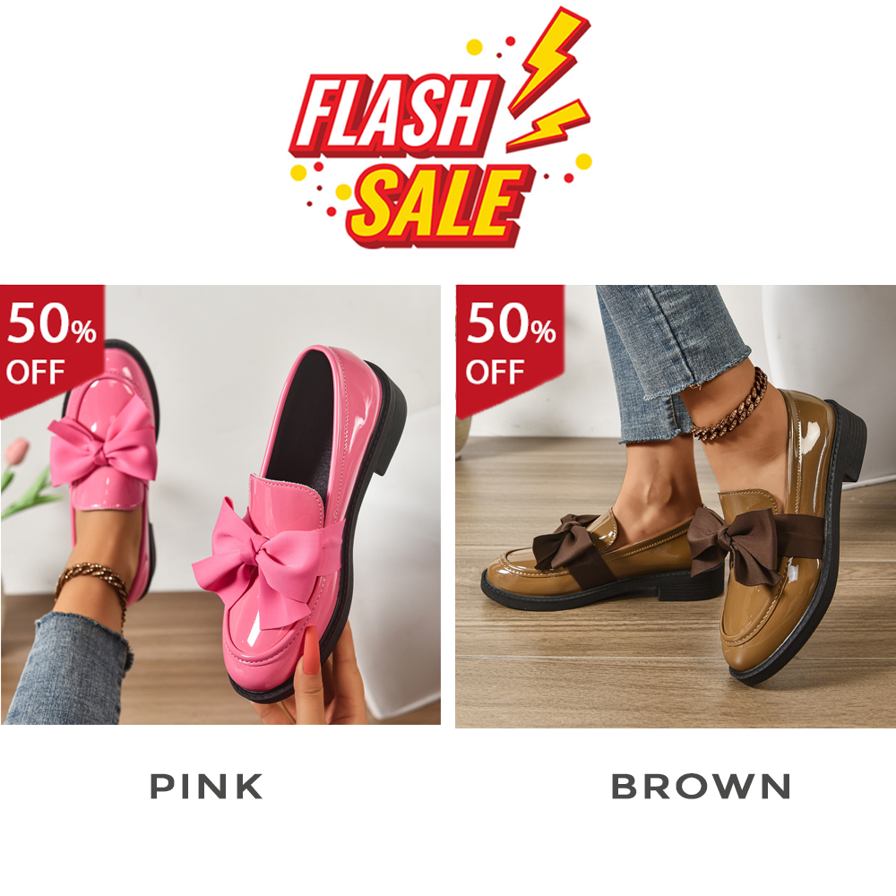 Women's anti-slip round toe slip-on loafers Rated