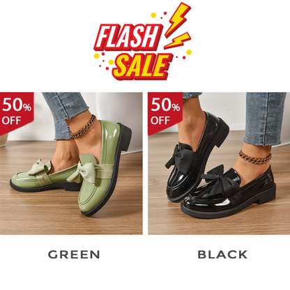 Women's anti-slip round toe slip-on loafers Rated