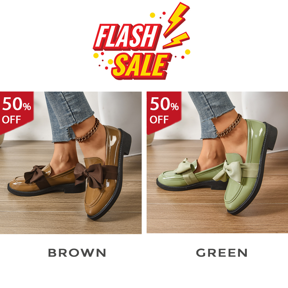 Women's anti-slip round toe slip-on loafers Rated