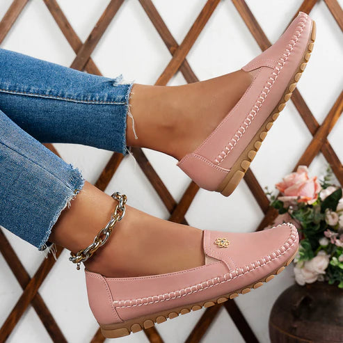 🔥Best Seller-Last Day Sale 60% OFF🔥 Stylish Orthopedic Leather Shoes - All-Day Comfort for Women