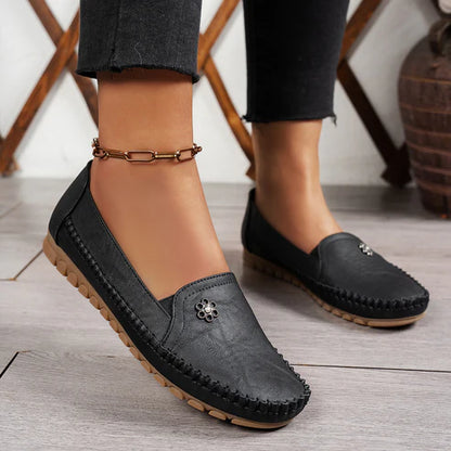 🔥Best Seller-Last Day Sale 60% OFF🔥 Stylish Orthopedic Leather Shoes - All-Day Comfort for Women