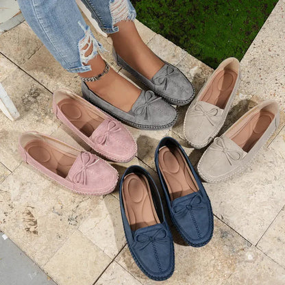 💥LAST DAY SALE 60% OFF🔥 Women's Orthopedic Leather Flats – Lightweight, Breathable