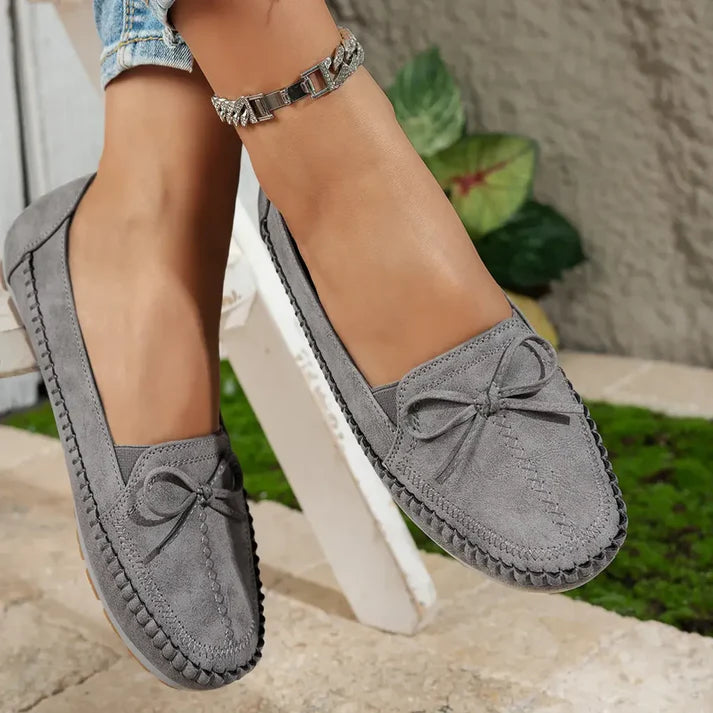 💥LAST DAY SALE 60% OFF🔥 Women's Orthopedic Leather Flats – Lightweight, Breathable