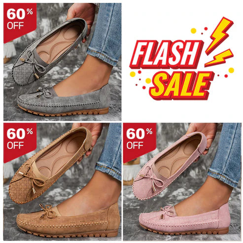 🔥Best Seller-Last Day Sale 60% OFF🔥 Orthopedic leather shoes, Lightweight, Anti-Slip, Breathable for Women