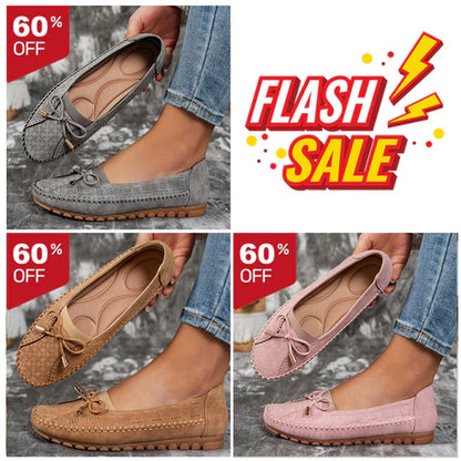 🔥Best Seller-Last Day Sale 60% OFF🔥 Orthopedic leather shoes, Lightweight, Anti-Slip, Breathable for Women