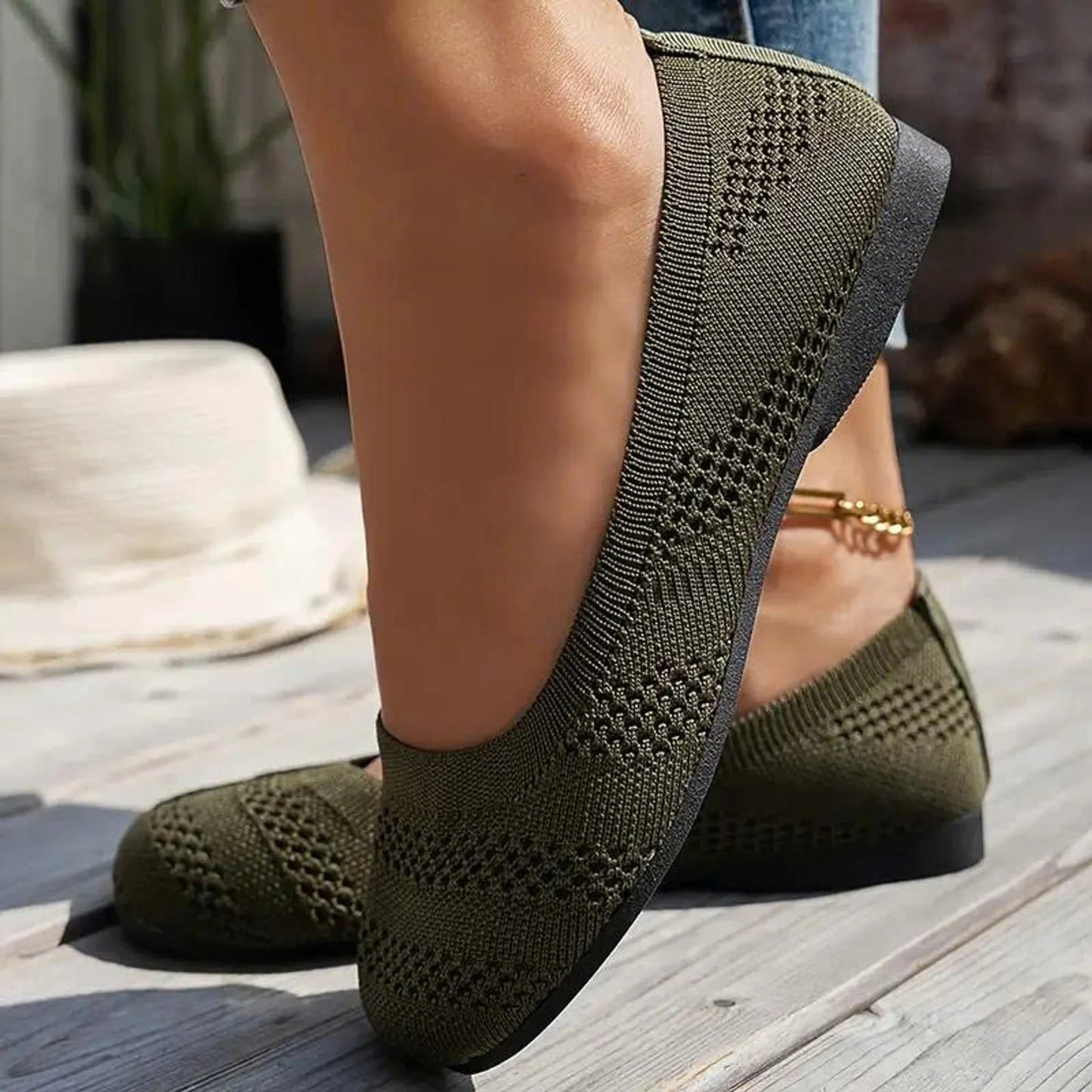 🔥HOT SALE 60% OFF🔥 Comfortable Knit Loafers-All-Season Comfort Shoes