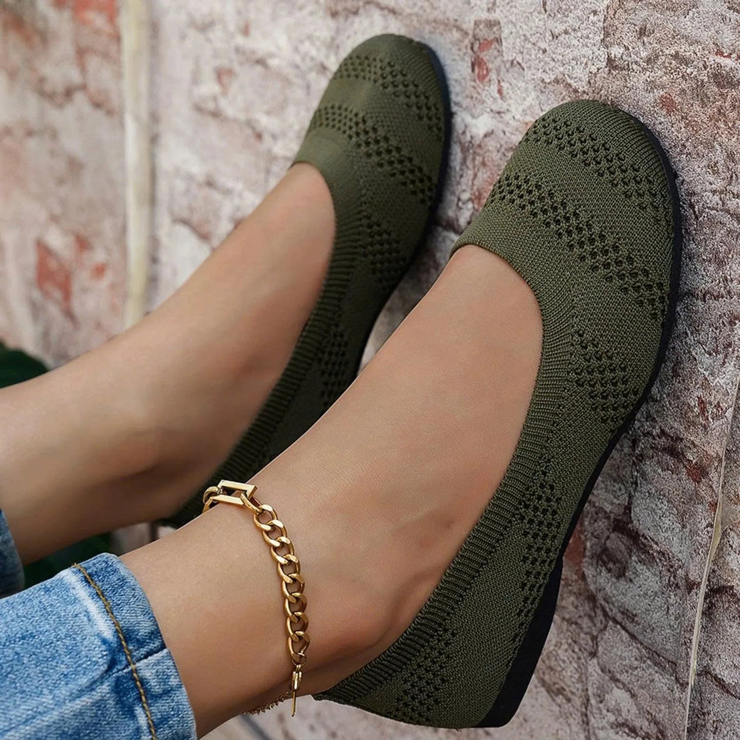 🔥HOT SALE 60% OFF🔥 Comfortable Knit Loafers-All-Season Comfort Shoes