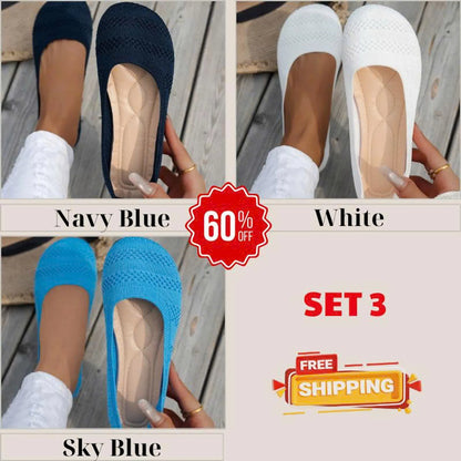 🔥HOT SALE 60% OFF🔥 Comfortable Knit Loafers-All-Season Comfort Shoes